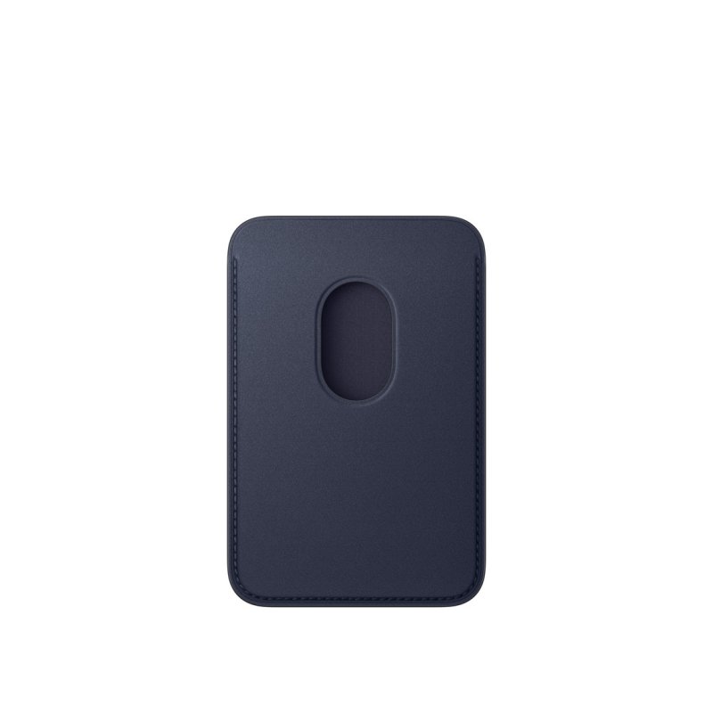 iPhone FineWoven Wallet with MS – Navy - obrázek č. 1