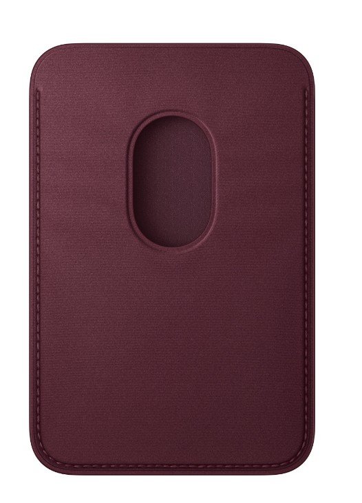 iPhone FineWoven Wallet with MS - Burgundy - obrázek č. 1