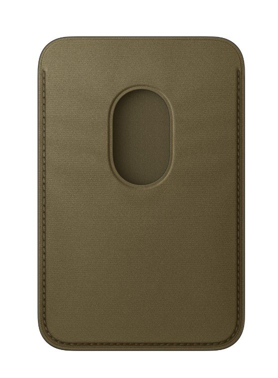 iPhone FineWoven Wallet with MS - Dark Olive - obrázek č. 1
