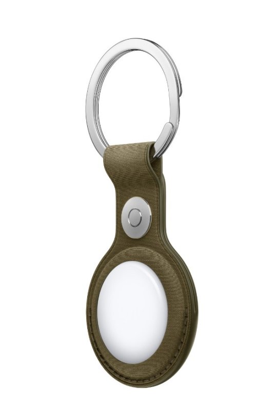 AirTag FineWoven Key Ring - Dark Olive - obrázek č. 1