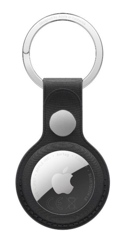 AirTag FineWoven Key Ring - Black - obrázek produktu