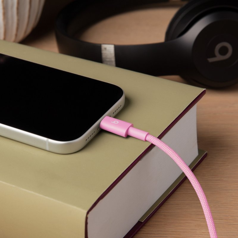 Beats USB-C  /  USB-C Woven Cable (1.5m)- Power Pink - obrázek č. 2