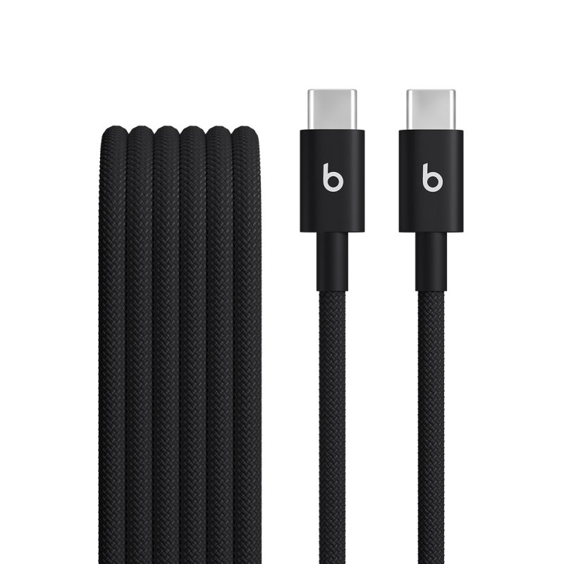 Beats 240W USB-C / USB-C Braided Cable (3m)- Black - obrázek produktu