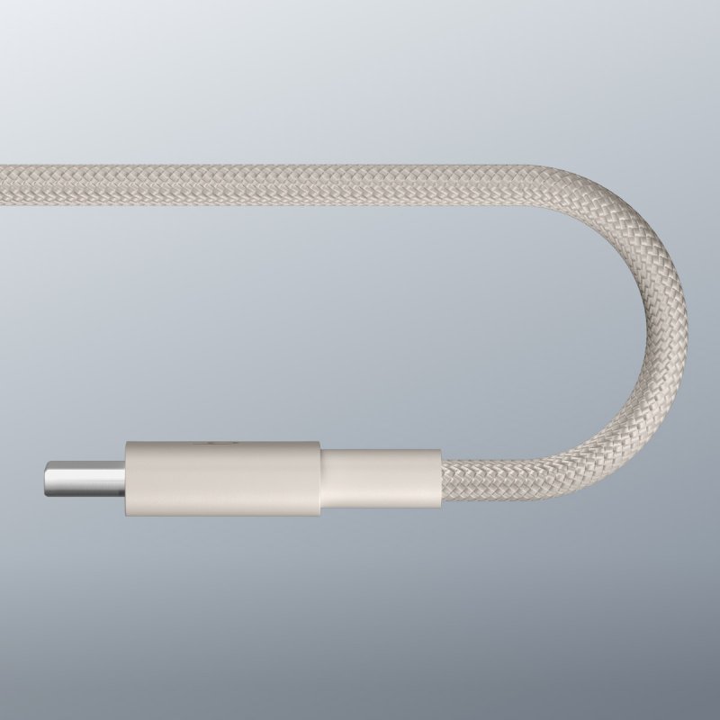 Beats 240W USB-C / USB-C Braided Cable (3m)-S.Stone - obrázek č. 2