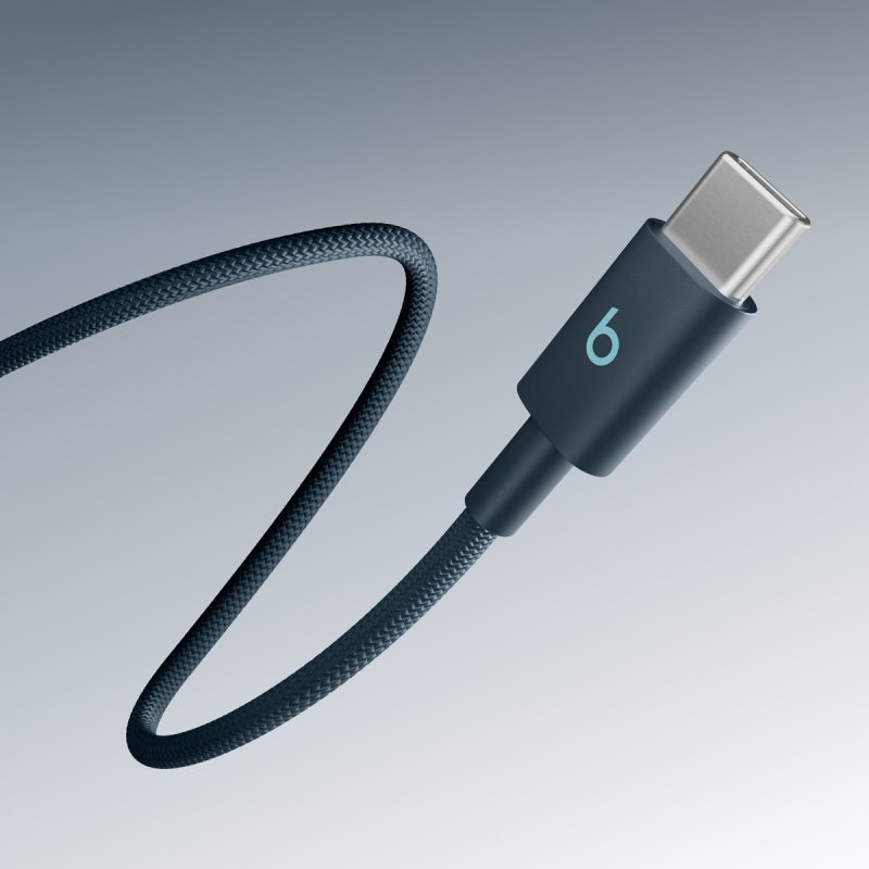 Beats 240W USB-C / USB-C Braided Cable (3m)-N.Navy - obrázek č. 2