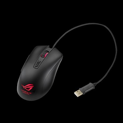 ASUS GT300 herní myš - černá - obrázek č. 2