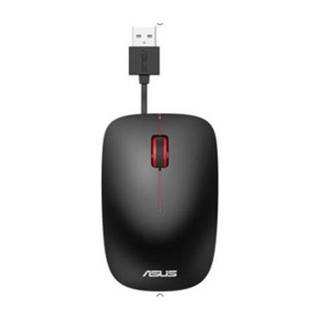 ASUS UT300 drátová myš - černo-červená - obrázek produktu