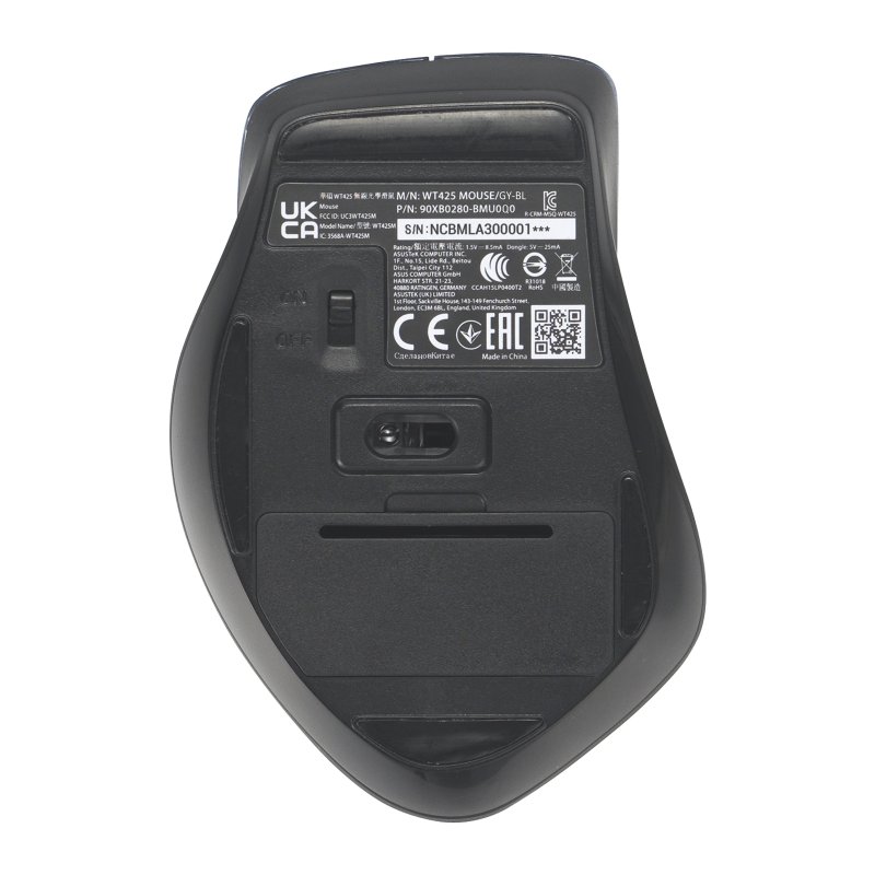 ASUS WT425 myš (GY-BL) - obrázek č. 4