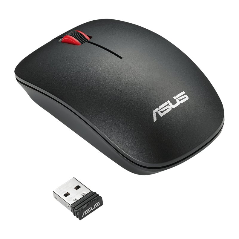ASUS WT300 / Cestovní / Optická / 1 600 DPI / Bezdrátové USB / Černá - obrázek č. 1