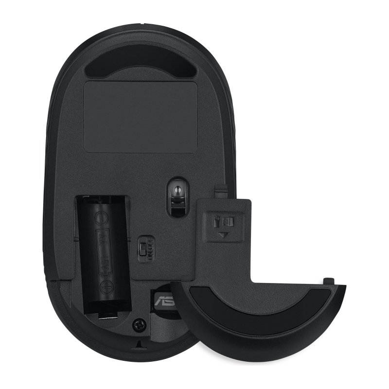 ASUS MW103 / Kancelářská / Optická / 1 600 DPI / Bezdrátové USB / Černá - obrázek č. 4