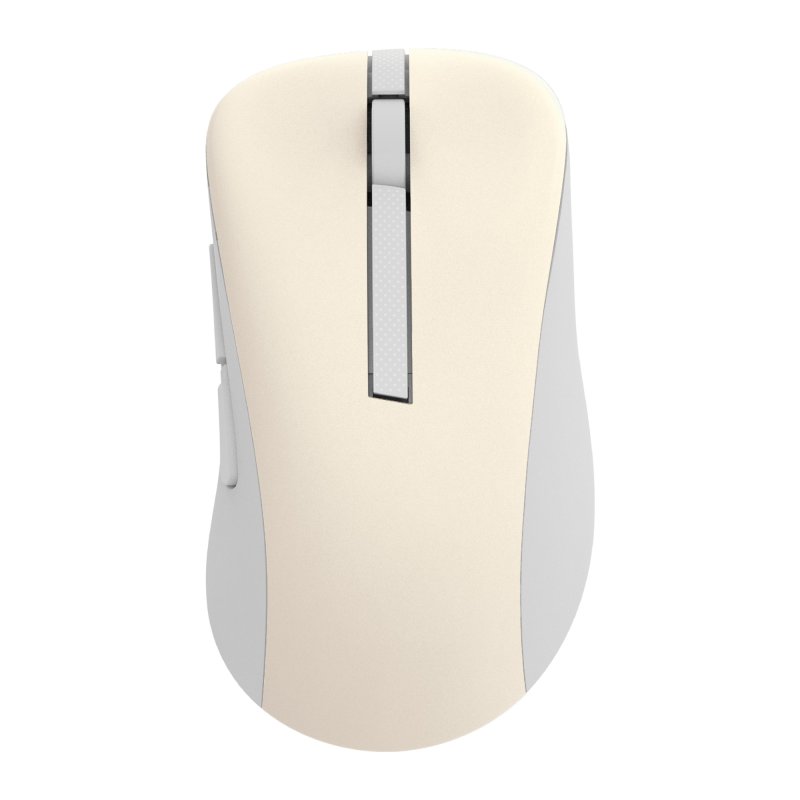 ASUS Wireless Mouse MD102 / Kancelářská / Optická / Pro praváky / 1 600 DPI / USB+BT / Béžová - obrázek produktu