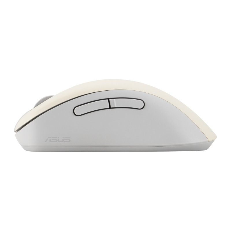 ASUS Wireless Mouse MD102 / Kancelářská / Optická / Pro praváky / 1 600 DPI / USB+BT / Béžová - obrázek č. 2