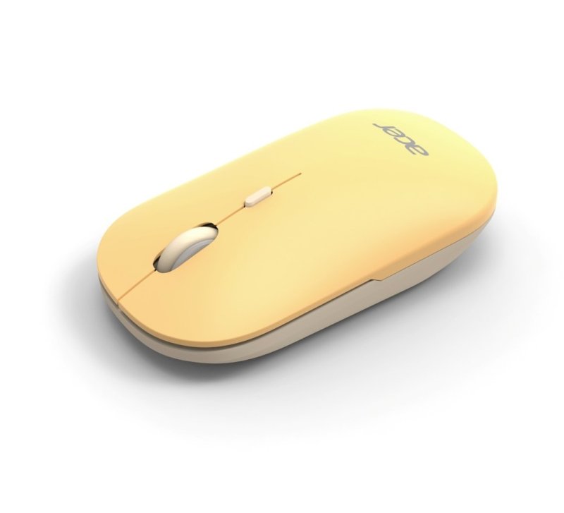 Acer AMR130 / Ergonomická / Optická / 1 600 DPI / USB+BT / Žlutá - obrázek č. 2