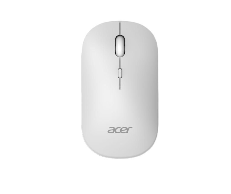 Acer AMR130 / Ergonomická / Optická / 1 600 DPI / USB+BT / Bílá - obrázek produktu