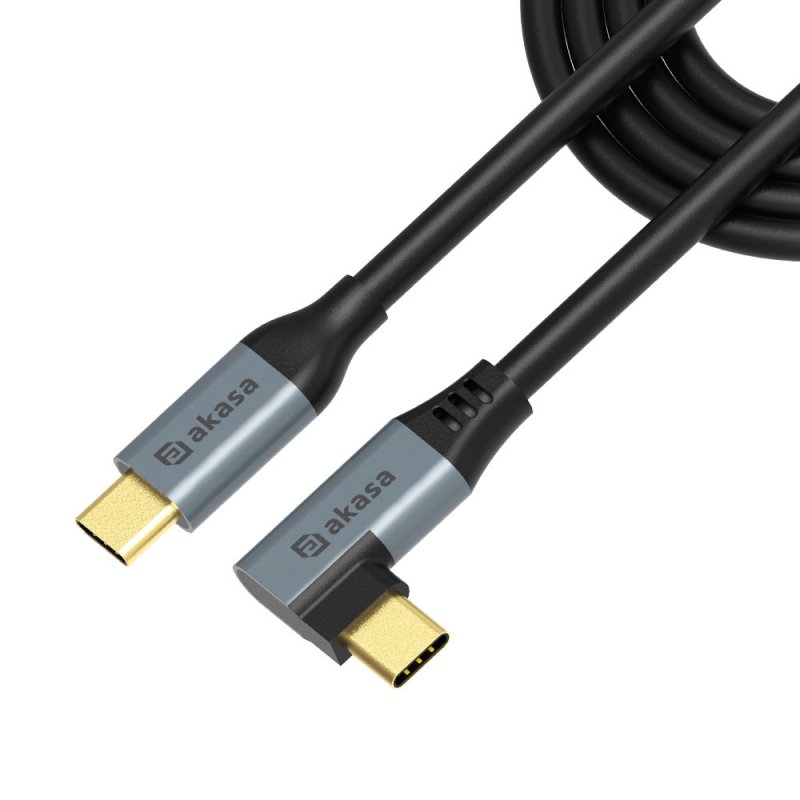 AKASA - Right Angle USB-C 100W PD Charging Cable - obrázek produktu