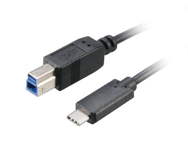 AKASA - USB 3.1 typ C na typ B adaptér - 100 cm - obrázek produktu
