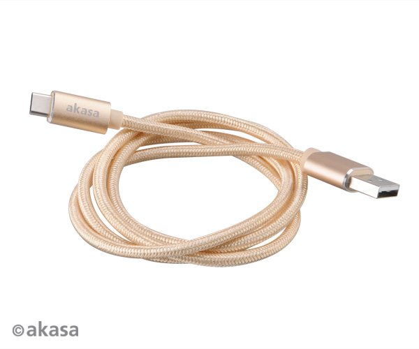 AKASA - USB 2.0 typ C na typ A kabel - 1 m - obrázek č. 1