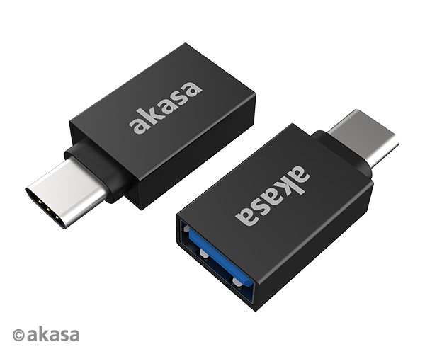 AKASA - USB 3.1 Gen 2 Type-A (F) na Type-C (M) 2 ks - obrázek produktu