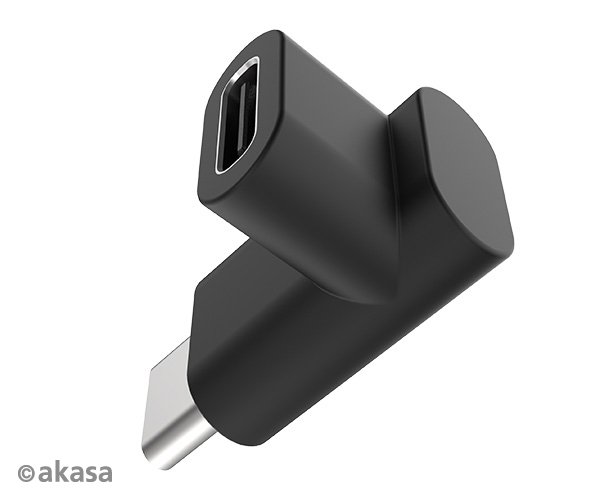 AKASA - 90° USB 3.1 Gen 2 Type-C na Type-C 2 ks - obrázek č. 1
