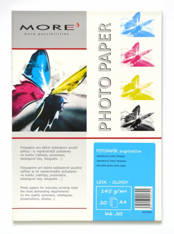 Armor fotopapír Inspiration 145g, glossy 20xA4 - obrázek produktu