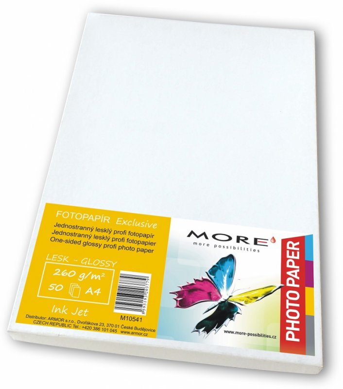 Fotopapír 50 listů,260g/ m2,glossy,Ink Jet - obrázek produktu