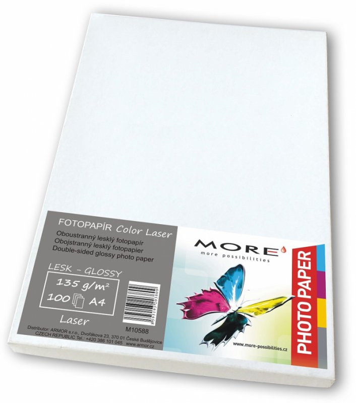 Hlazený Color Laser 100 listů,135g/ m2, oboustranný - obrázek produktu