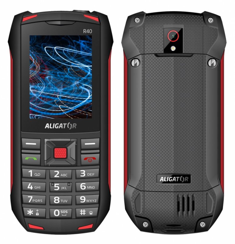 ALIGATOR R40 eXtremo černo-červený - obrázek produktu