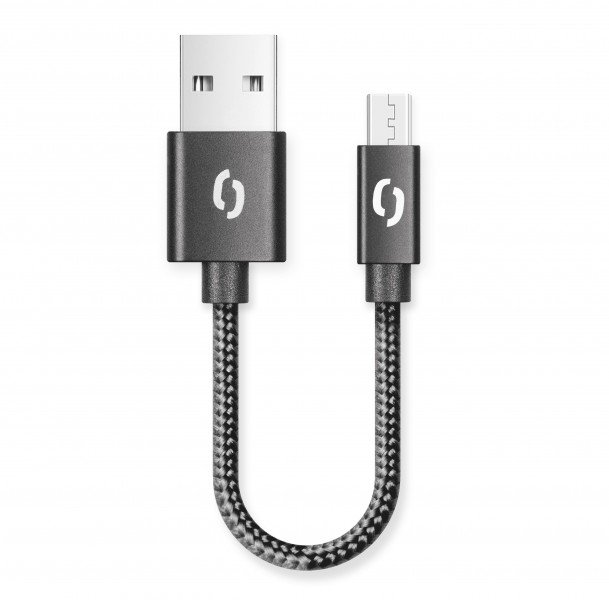 ALIGATOR PREMIUM 2A kabel, Micro USB 50cm, černý - obrázek č. 1