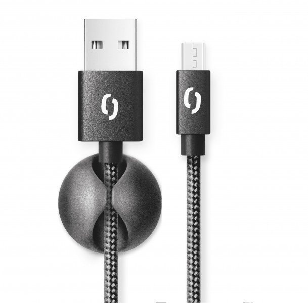 ALIGATOR PREMIUM 2A kabel, Micro USB 2m, černý - obrázek č. 1