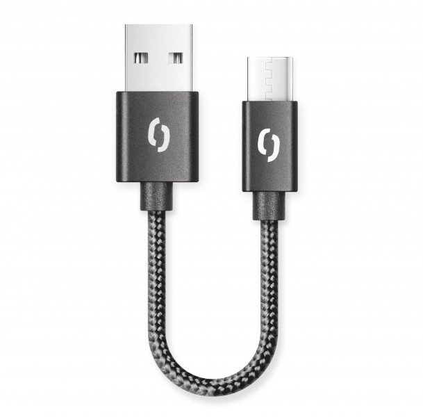 ALIGATOR PREMIUM 2A kabel, 50cm USB-C, černý - obrázek produktu