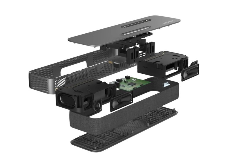 MECOOL Soundbar s Google TV + Subwoofer + 2x repro - obrázek č. 4
