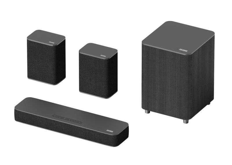 MECOOL Soundbar s Google TV + Subwoofer + 2x repro - obrázek č. 5