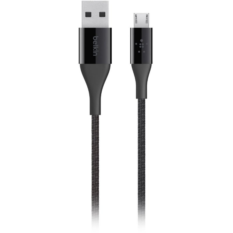 BELKIN Duratek Kevlar microUSB-USB,1,2m, black - obrázek produktu