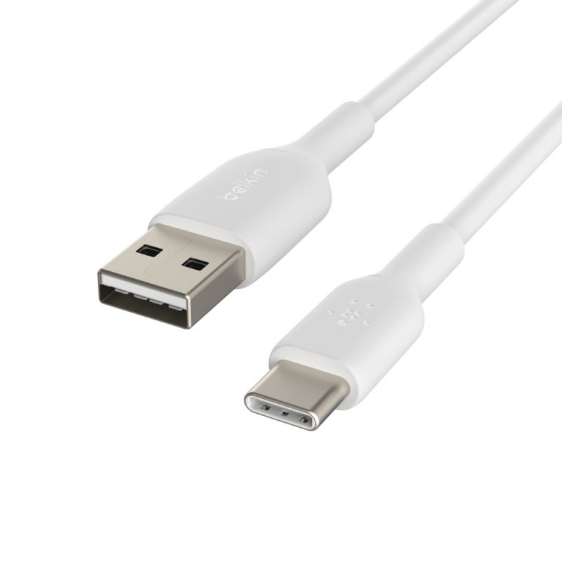 BELKIN kabel USB-C - USB-A, 1m, bílý - obrázek č. 1