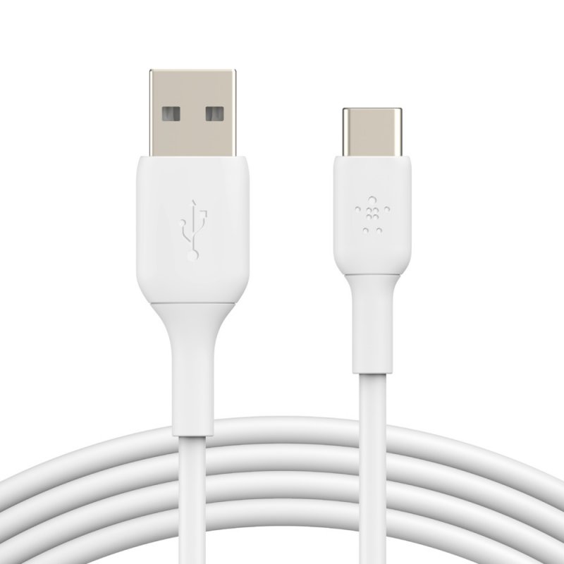 BELKIN kabel USB-C - USB-A, 1m, bílý - obrázek produktu