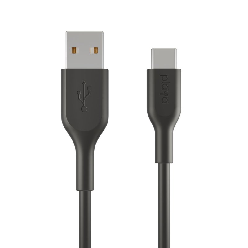 Playa by Belkin kabel USB-A - USB-C, 1m, černý - obrázek produktu