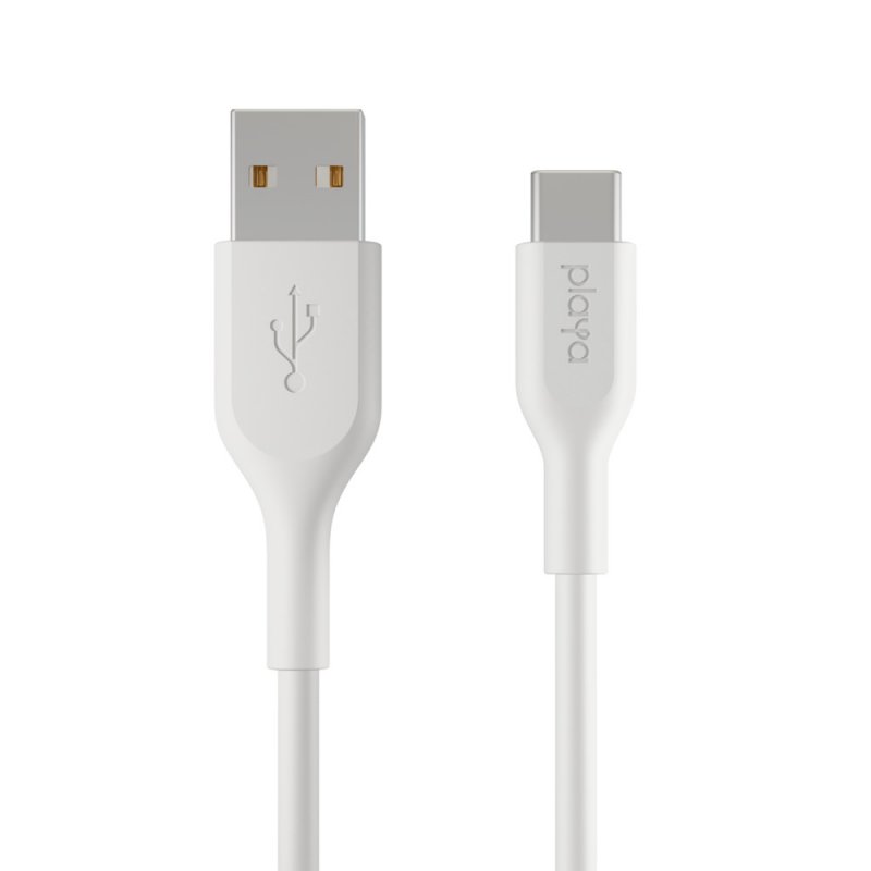 Playa by Belkin kabel USB-A - USB-C, 1m, bílý - obrázek produktu