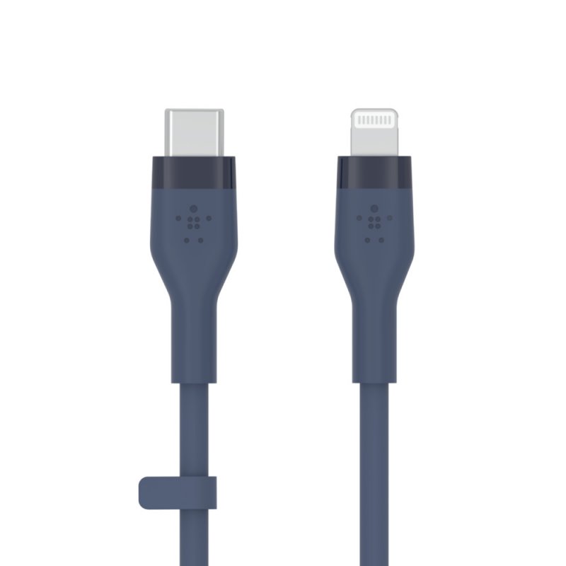 Belkin kabel USB-C na LTG_silikon, 1M, modrý - obrázek produktu