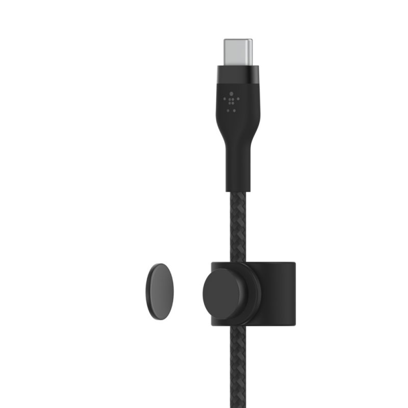 Belkin kabel USB-C s konektorem LTG,1M černý pletený - obrázek č. 3