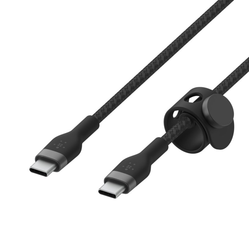 Belkin kabel USB-C s konektorem USC-C,1M černý pletený - obrázek č. 2