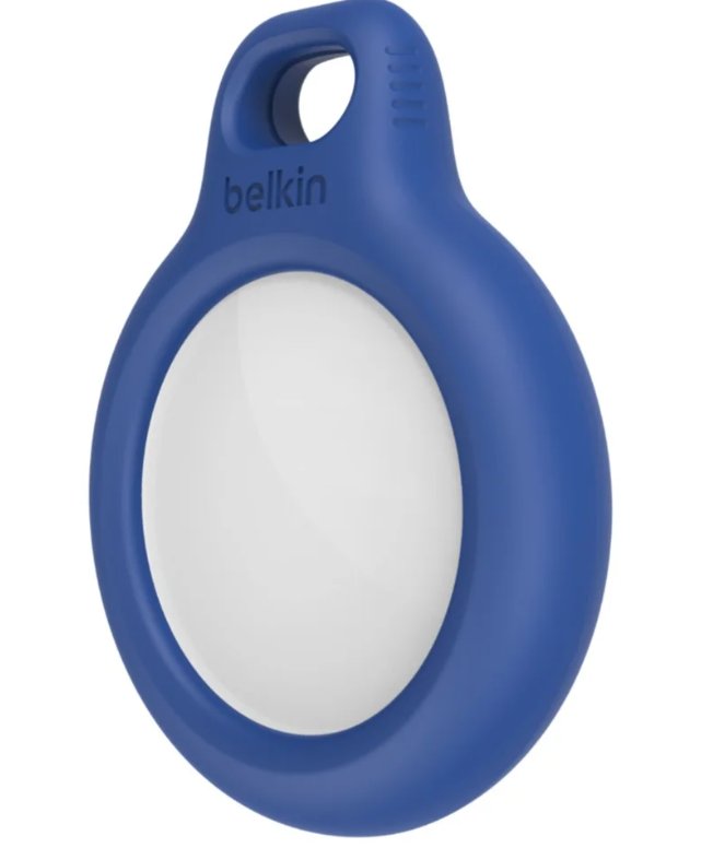 Belkin pouzdro s kroužkem na klíče pro Airtag modré - obrázek č. 3