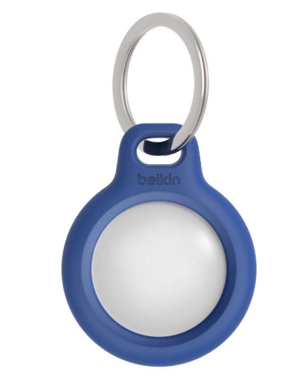 Belkin pouzdro s kroužkem na klíče pro Airtag modré - obrázek č. 1