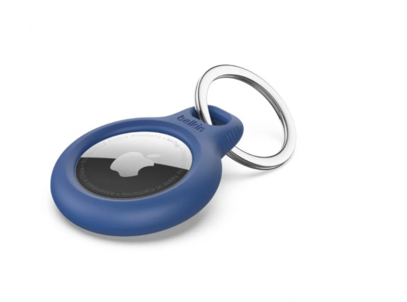 Belkin pouzdro s kroužkem na klíče pro Airtag modré - obrázek produktu