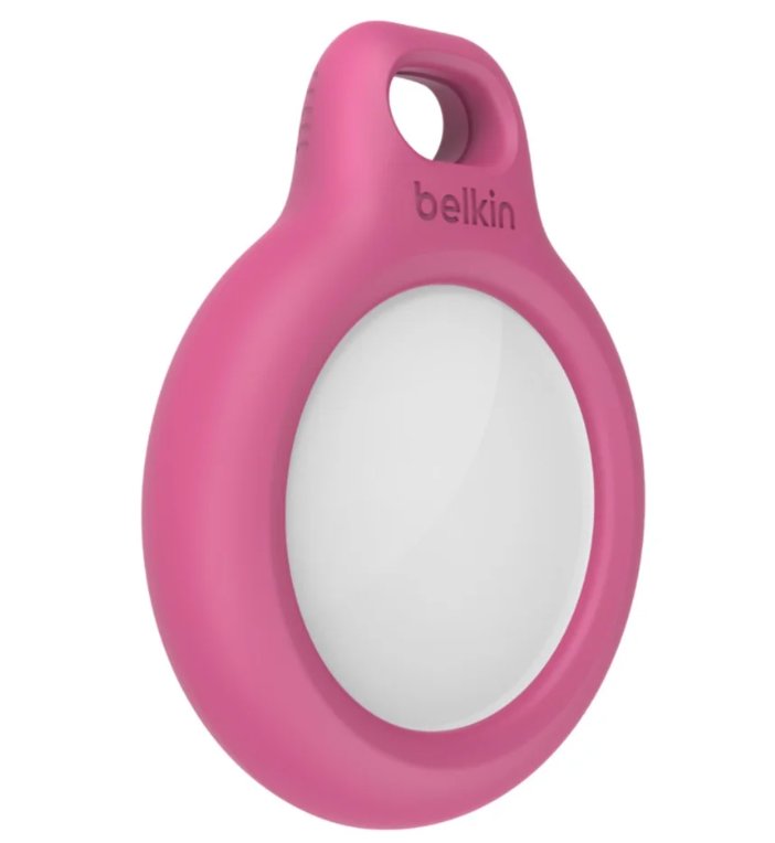 Belkin pouzdro s kroužkem na klíče pro Airtag růžové - obrázek č. 2