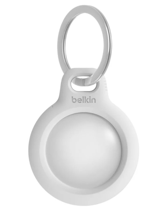 Belkin pouzdro s kroužkem na klíče pro Airtag bílé - obrázek č. 1