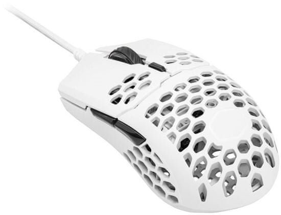 COOLER MASTER herní myš LightMouse MM710, 400-16000 DPI, matná bílá - obrázek č. 1