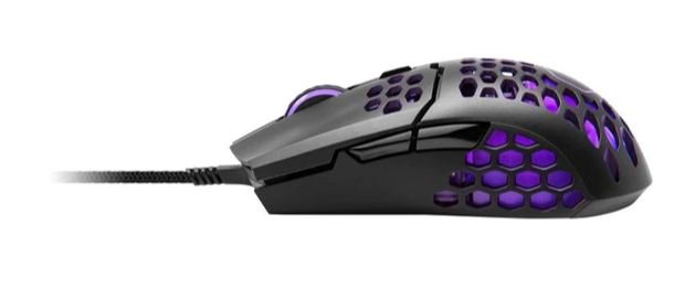 COOLER MASTER herní myš LightMouse MM711, 400-16000DPI, RGB podsvícení, matná černá - obrázek č. 2