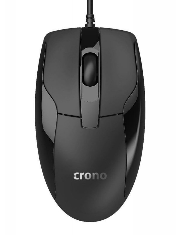 Crono CM645 / Kancelářská / Optická / 1 000 DPI / Drátová USB / Černá - obrázek produktu