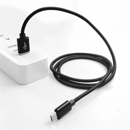 Crono kabel USB 2.0 - USB-C 1m, černý, premium - obrázek produktu
