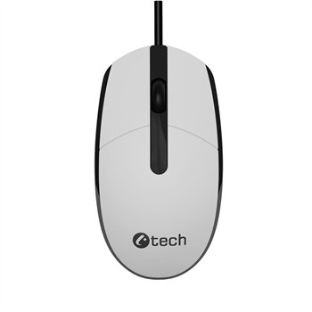 Myš C-TECH WM-10, černobílá, USB - obrázek produktu
